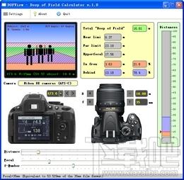 DOFView,DOFView下载,DOFView官方下载,数码相片景深查看工具